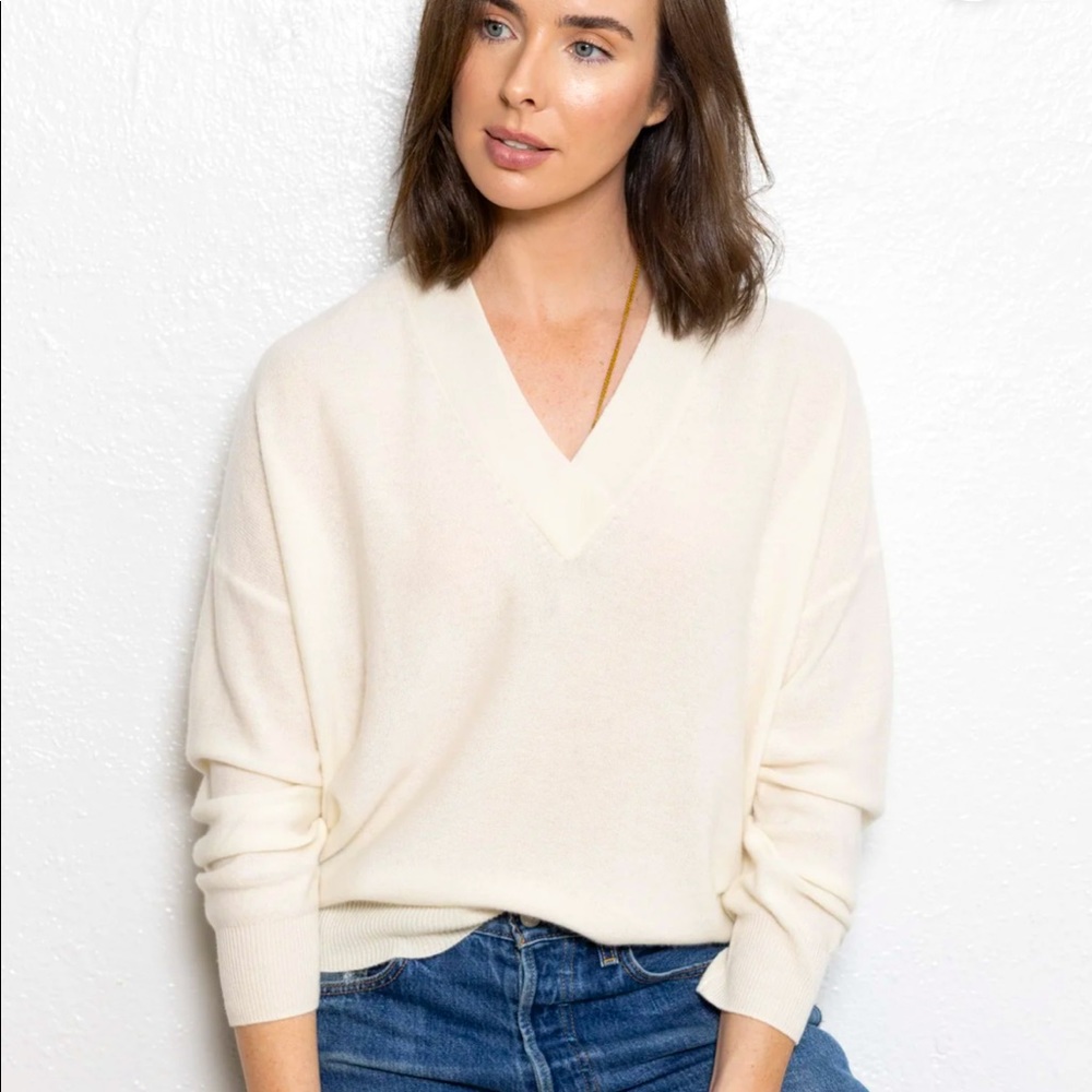 ParrishLA Cashmere Courtney Sweater